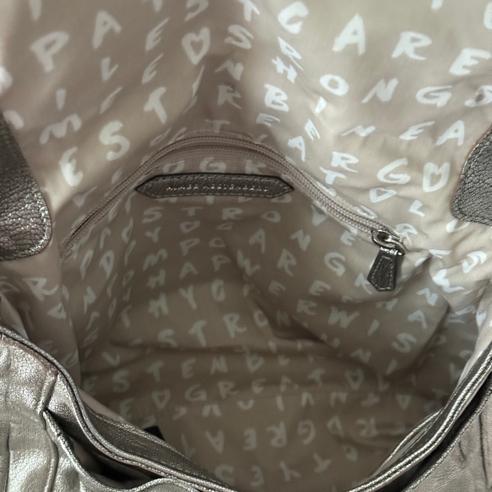 Aimee Kestenberg 5th Avenue Convertible Shoulder Bag-color: Pewter - Picture 8 of 13